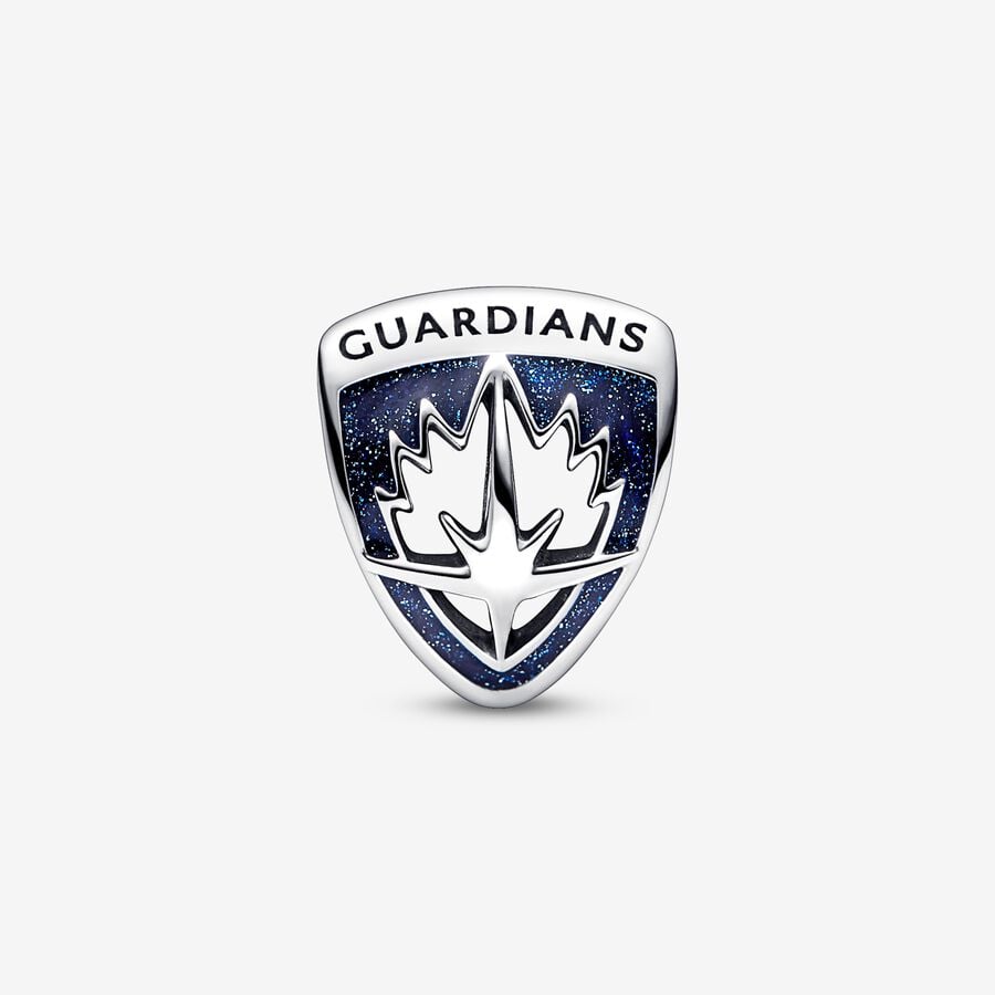 Marvel Guardians of the Galaxy Rocket Raccoon & Groot Emblem Charm
