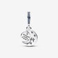 Sparkling Moon Spinning Dangle Charm