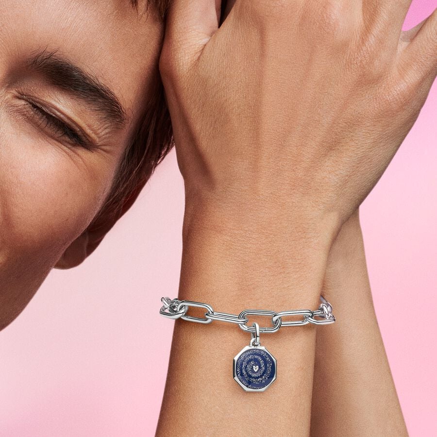 Pandora ME Galaxy Heart Medallion Charm Monica Jewelers