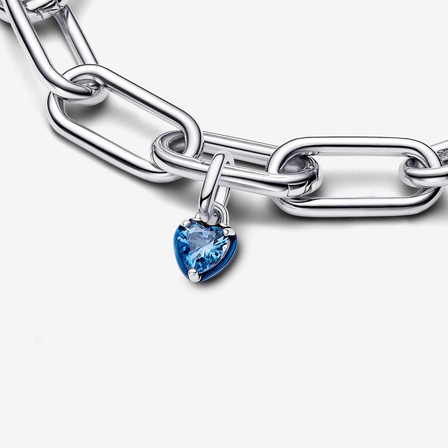 Pandora ME Blue Chakra Heart Mini Dangle Charm