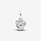 March Sea Aqua Blue Eternity Circle Dangle Charm