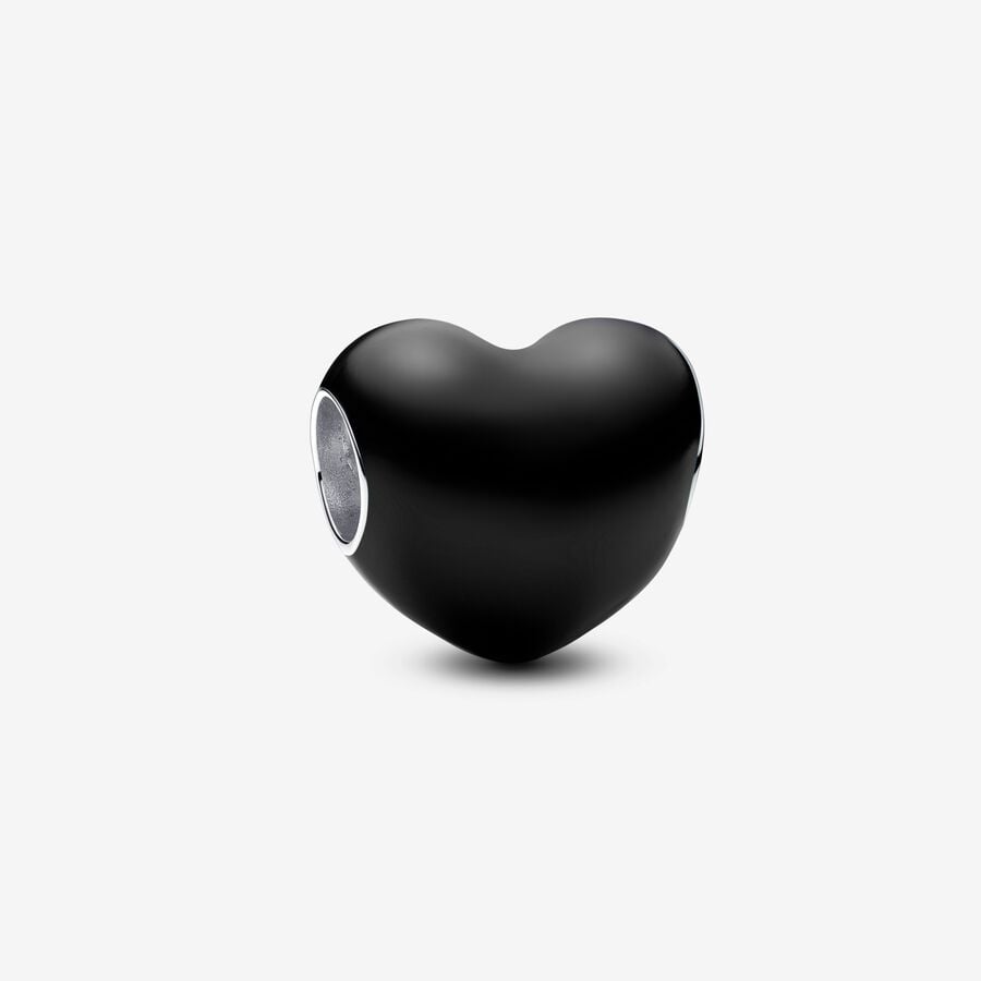 Black Heart Charm