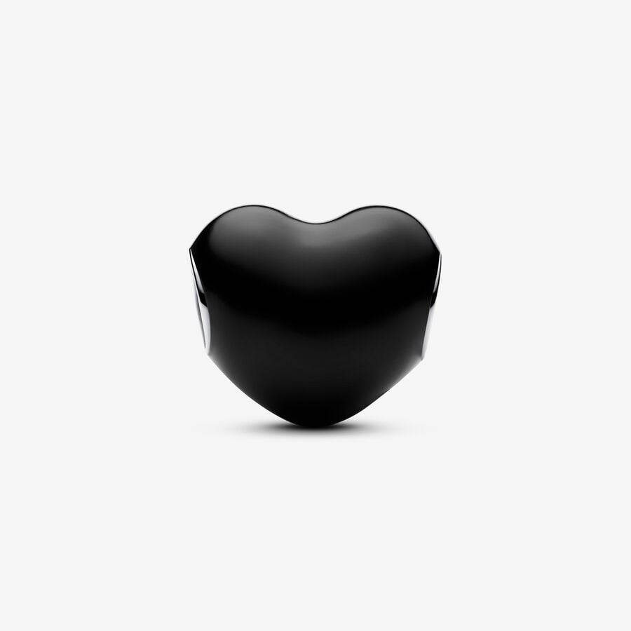 Black Heart Charm