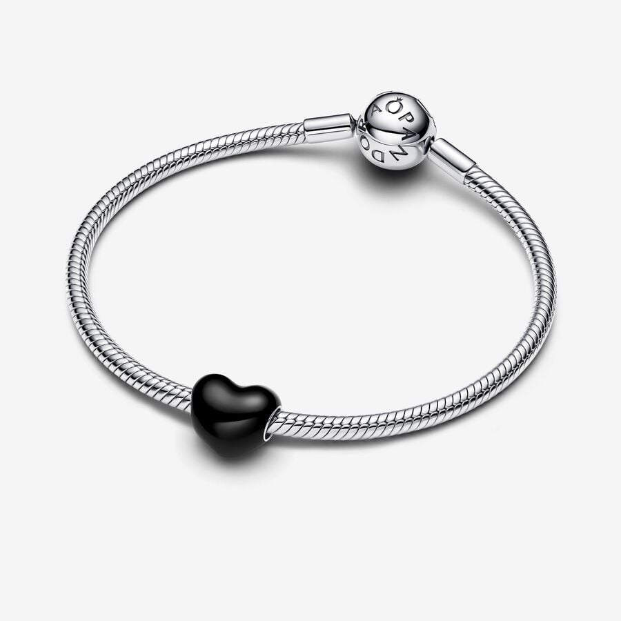 Black Heart Charm