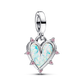 Pandora Friendship Opalescent Double Dangle Charm