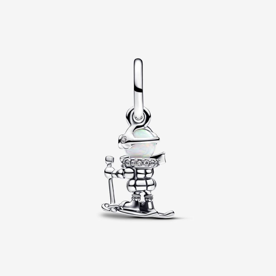Skier Dangle Charm