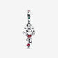 Minnie Mouse Ice Skating Dangle Charm