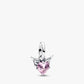 Pandora Winged Heart Mini Dangle Charm
