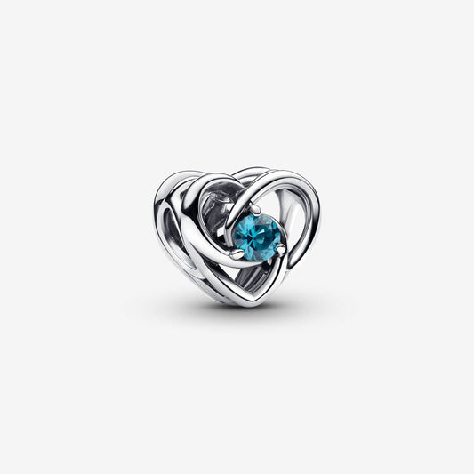 Entwined Heart & Stones Charm