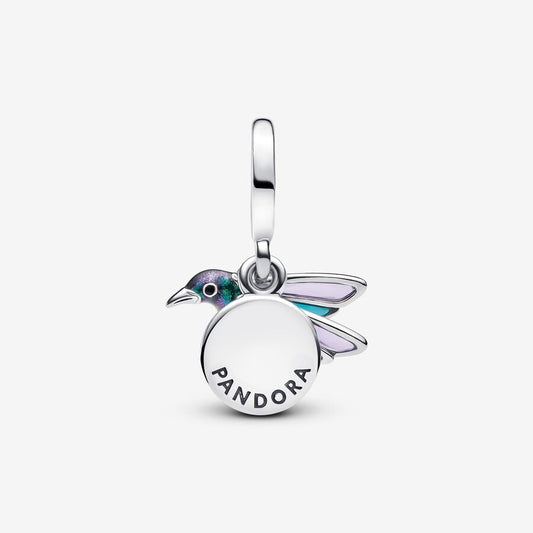 Hummingbird Double Dangle Charm
