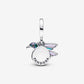 Hummingbird Double Dangle Charm