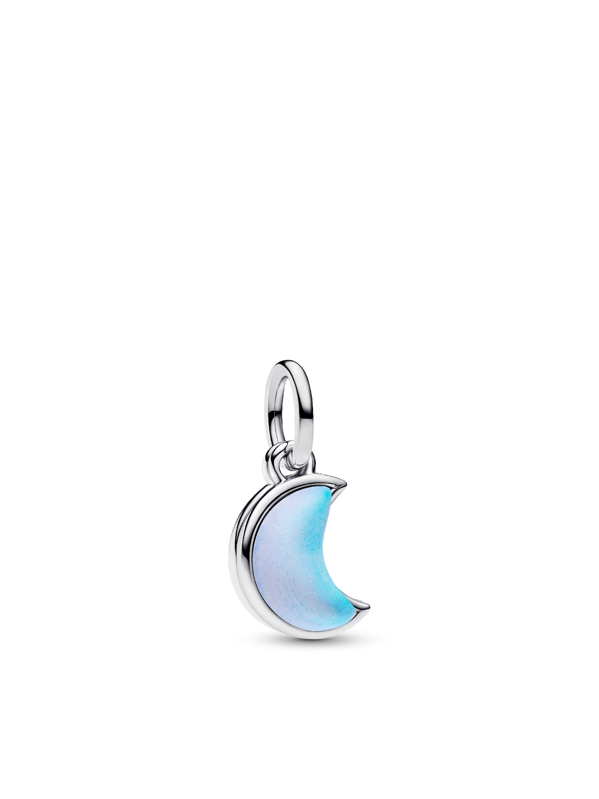 Pandora Crescent Moon Double Dangle Charm