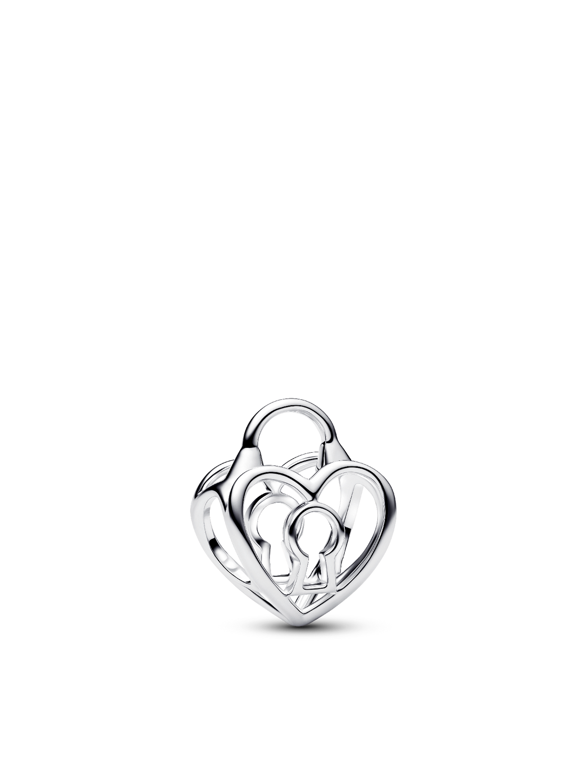 Pandora Openwork Heart Padlock Charm