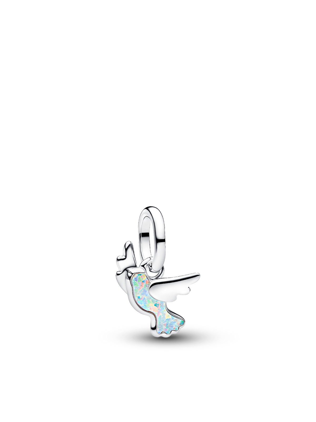 Pandora White Dove Mini Dangle Charm