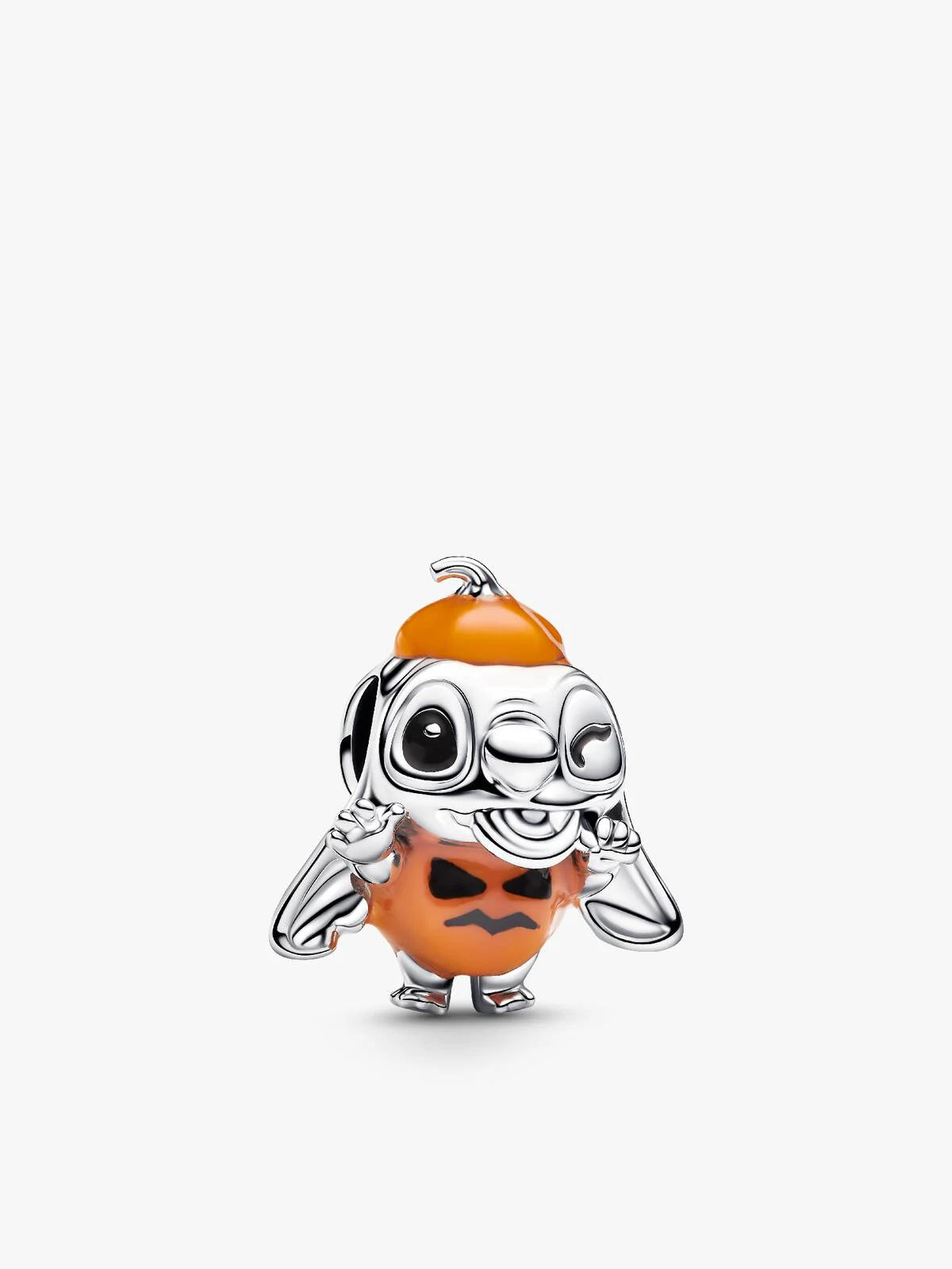 Pandora Disney Stitch Halloween Pumpkin Charm
