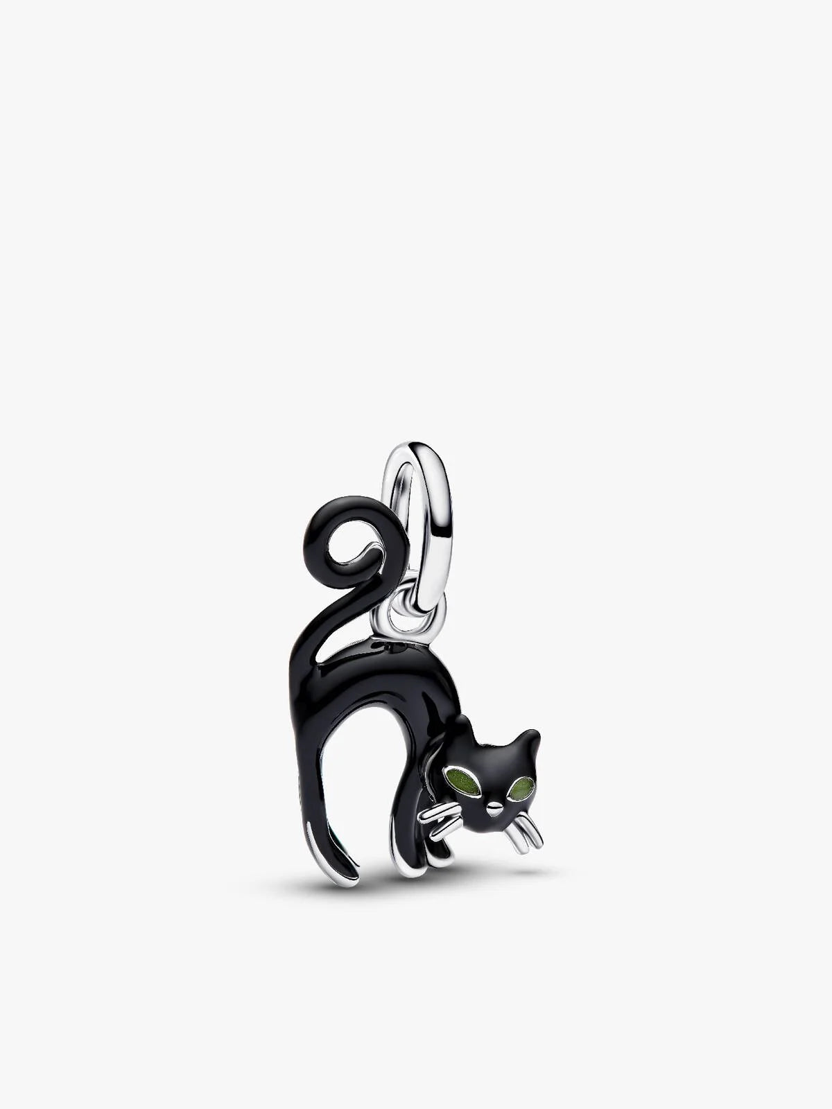 Pandora Black Cat Dangle Charm