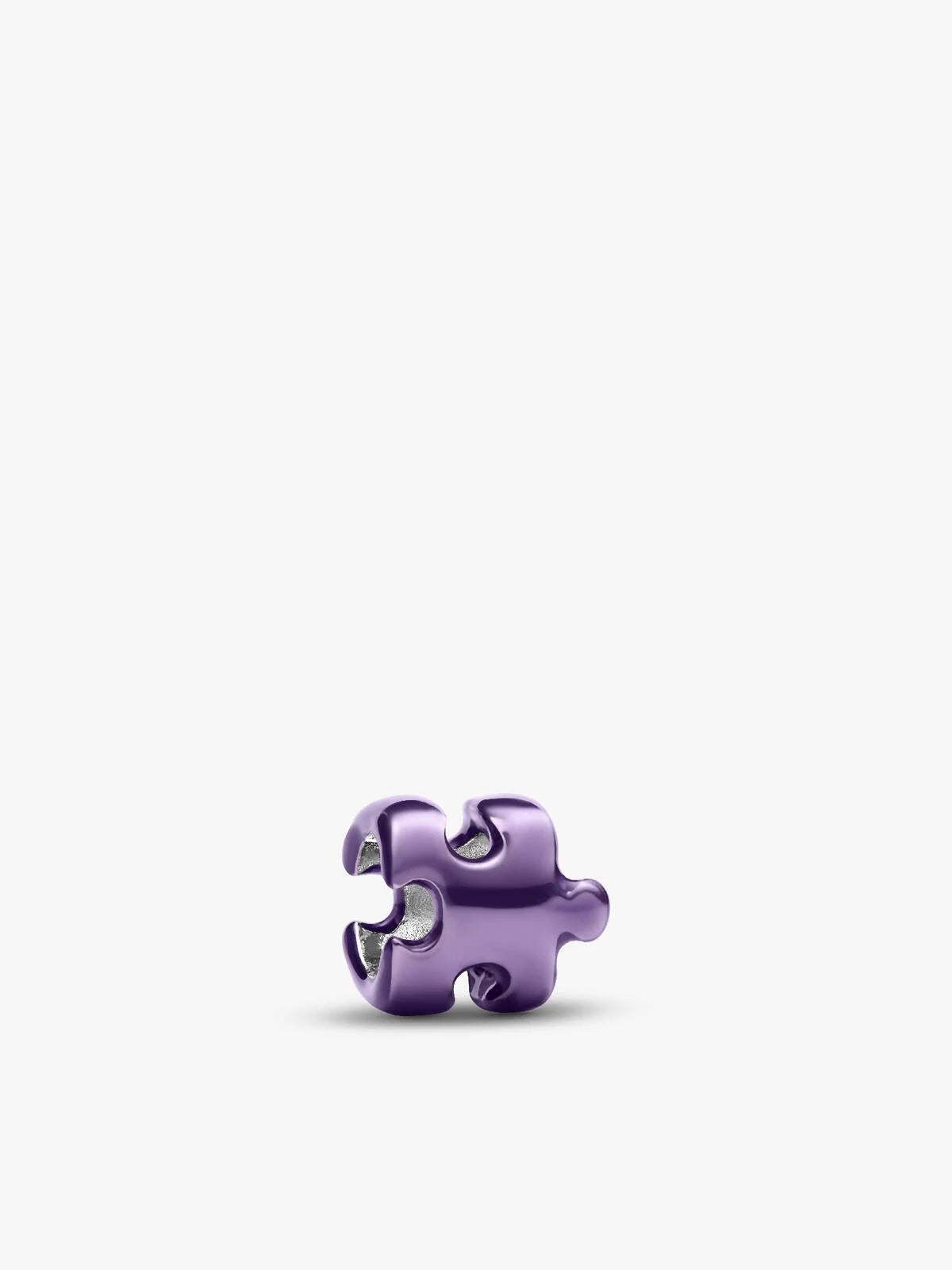 Pandora Purple Puzzle Piece Mini Charm