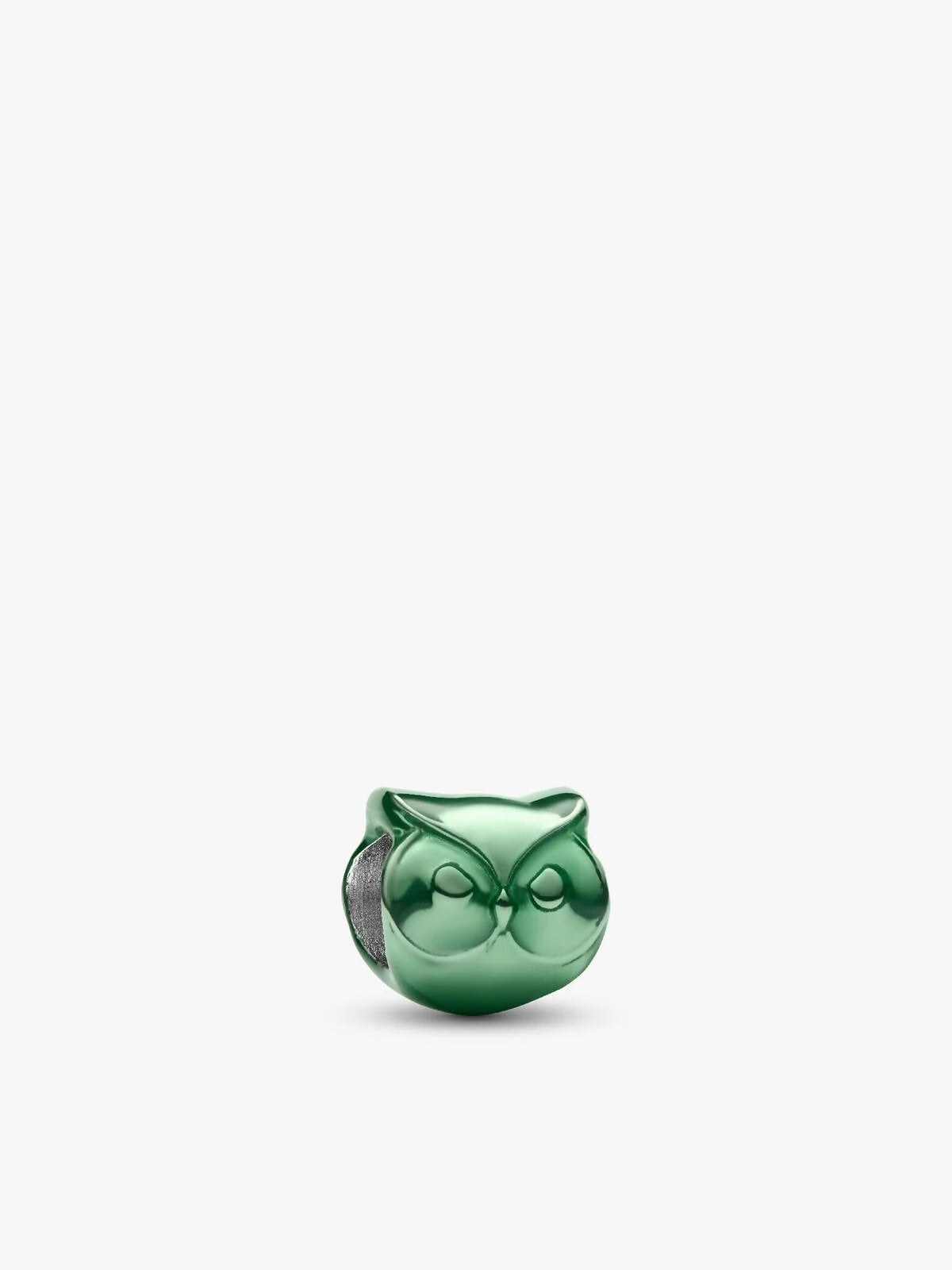 Pandora Green Owl Mini Charm