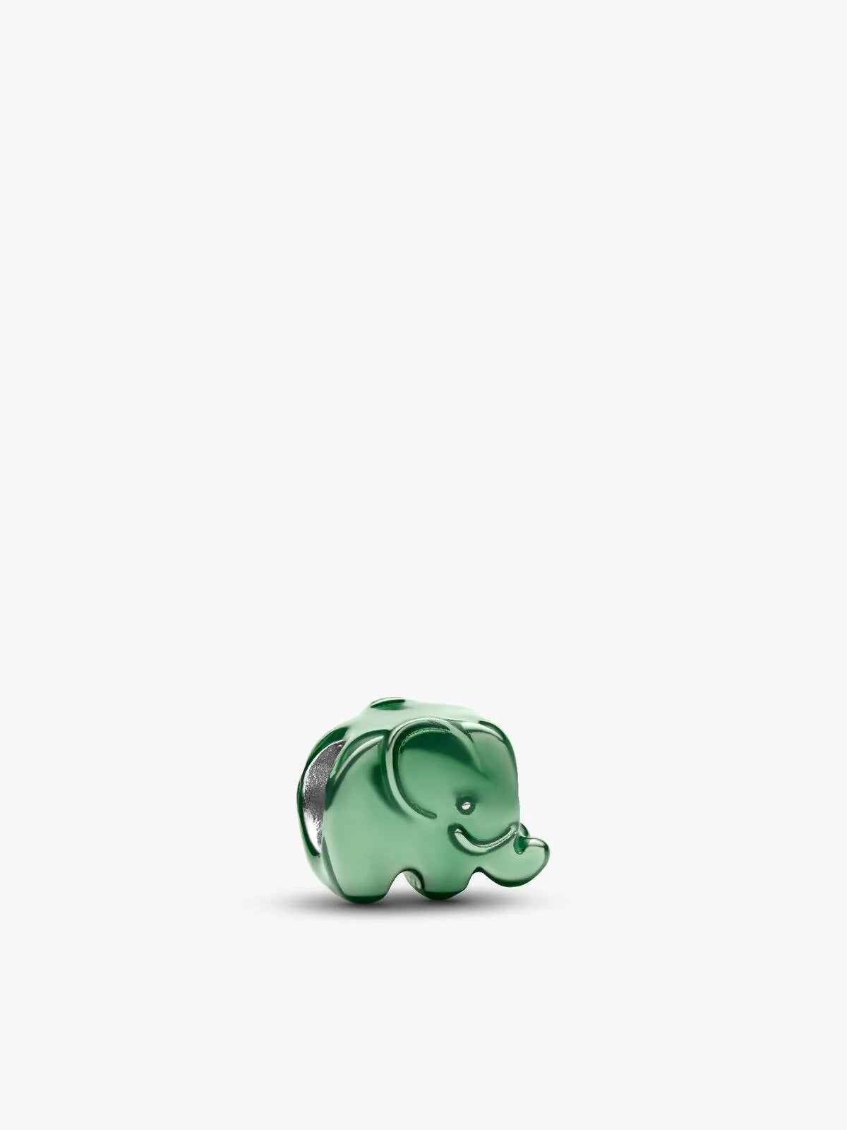 Pandora Green Elephant Mini Charm