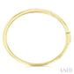 1/2 Ctw Round Cut Diamond Mosaic Fashion Bangle in 10K Yellow Gold