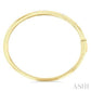 1/2 Ctw Round Cut Diamond Mosaic Fashion Bangle in 10K Yellow Gold