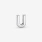 Letter U Alphabet Locket Element