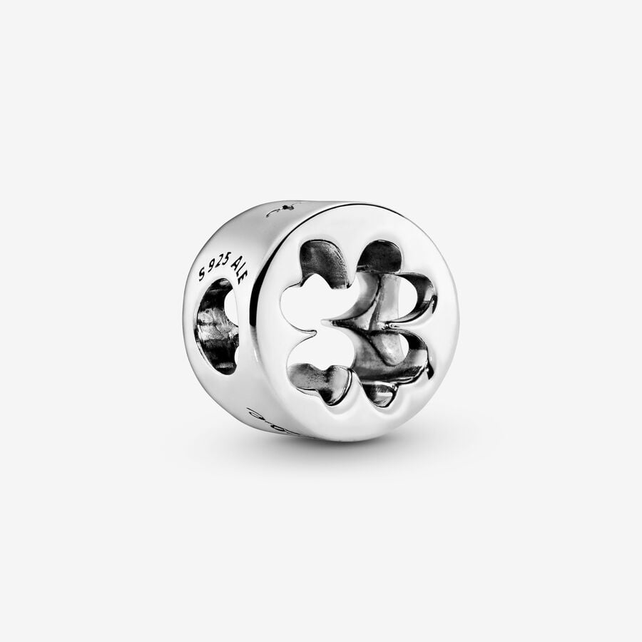 Luck & Courage Four-Leaf Clover Charm