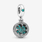 Lucky Four Leaf Clover Dangle Charm