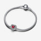 Sparkling Levelled Heart Charm