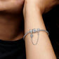 Heart Family Tree Safety Chain Charm