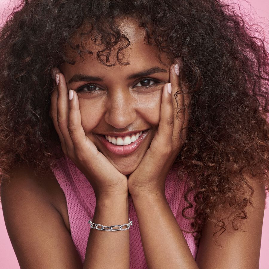 Pandora ME Styling Pavé Double Link