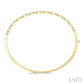 1 1/3 Ctw Marquise and Round Cut Diamond Stackable Bangle in 14K Yellow Gold