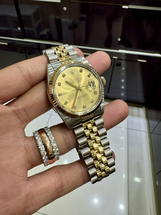 Rolex Datejust | Two Tone 18k/Stainless Steel | 36 mm 16013