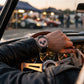 Omega Speedmaster Moonwatch Professional 42 mm — Steel ‑ Sedna™ Gold on Alligator — lifestyle