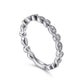 Gabriel & Co. 14K White Gold Marquise and Round Station Diamond Ring 1/4CTW