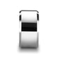 PITTSBURGH Tungsten Carbide Wedding Band with Beveled Edges - 12mm