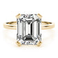 Emerald Cut Solitaire Engagement Ring