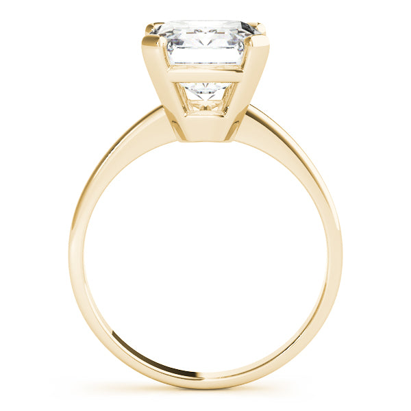 Emerald Cut Solitaire Engagement Ring