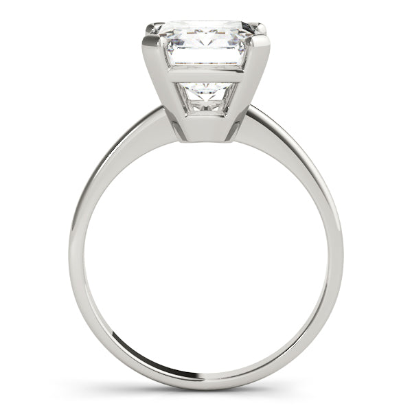 Emerald Cut Solitaire Engagement Ring