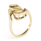 Solitaire Abstract Engagement Rings
