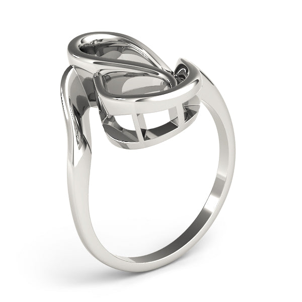Solitaire Abstract Engagement Rings