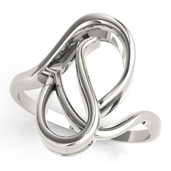 Solitaire Abstract Engagement Rings