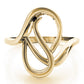Solitaire Abstract Engagement Rings