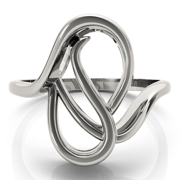 Solitaire Abstract Engagement Rings
