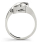 Solitaire Abstract Engagement Rings