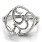 Freeform Solitaire Engagement Ring