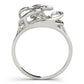 Freeform Solitaire Engagement Ring