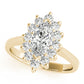 Marquise Halo Engagement Rings