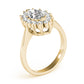 Marquise Halo Engagement Rings