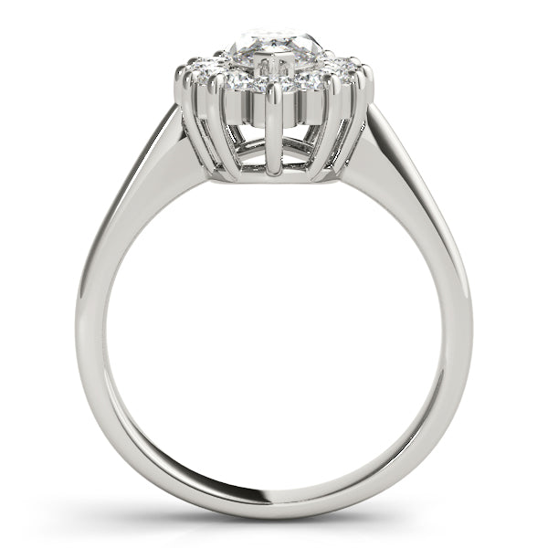 Marquise Halo Engagement Rings